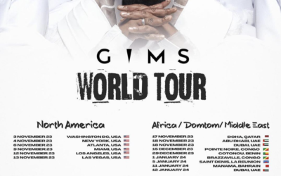GIMS annonce une tournée époustouflante aux quatre coins du monde !