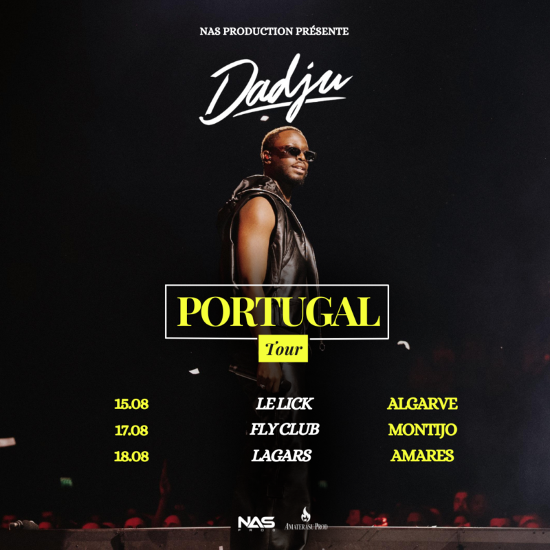 Retrouvez Dadju en Tournée au Portugal !